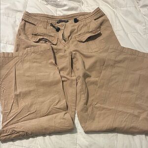 Brandy Melville Tan Cargo Pants